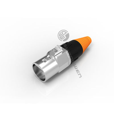 IP65 Waterproof Rj45 Male And Female Connector Metal Button Upgrade Model