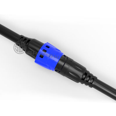 M19 waterproof Connector Self Locking Industrial  Female Connector 3+9 PinSignal power integrated