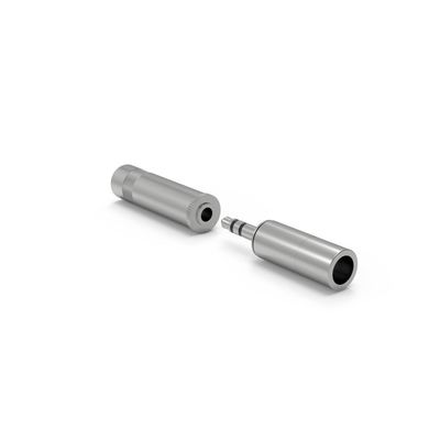 Electrical 3.5mm Mono Jack Plug Male 2 Contact Insulation Resistance