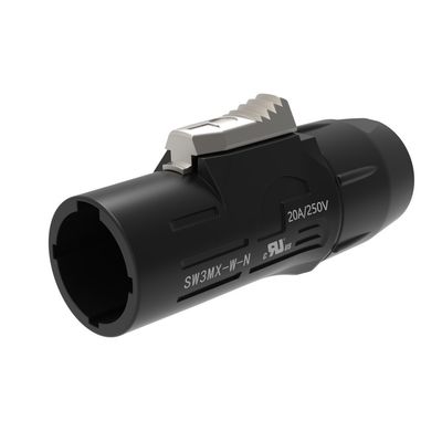 3pin male female powercon true Waterproof connector for LED screen