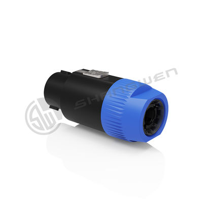 8-Pin Female Speaker Polyamide Shell Female Plug 8 Pin Loudspeakers Connector for 8-20mm Cable High Quality Audio Connectors