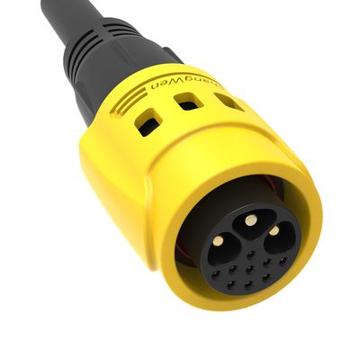 M19 Series Industrial Power Signal Connector Push-Pull Self-Locking 3+9 Pin Male-Female Bayonet Screw Lock Wire Rear Connector