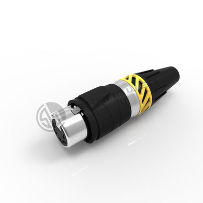Audio XLR 5 pinów wodoodporne złącza elektryczne Ip65