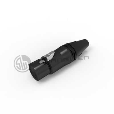 Audio Kobieta 5 Pin Plug Connector XLR Do użytku w pomieszczeniach