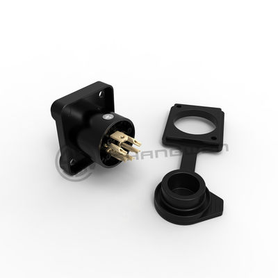 łącznik audio XLR zewnętrzny wodoodporny łącznik 5 pinów