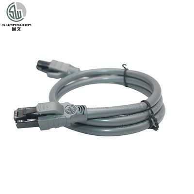 ODM Wielojadrowy kabel miedziany sieciowy Ethernet LAN Cat6A UTP 4 pary 24 Awg kabel