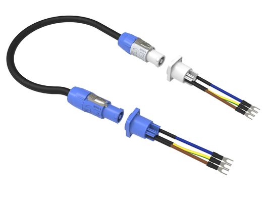 250v AC Powercon Connector Female Socket Connector Ip44 Do wyświetlacza LED