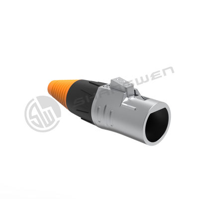 Zewnętrzny Metal IP65 IP67 wodoodporny RJ45 Sygnał złącza Kobieta Mężczyzna Ethernet Podwozie Kabel światłowodowy Złącza Ethernet