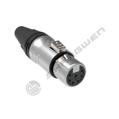 7-Pin XLR Złącza Audio Wideo Żeńskie Męskie Wtyk Gniazdo Ochrona Wewnętrzna 7-Pinowe Akcesoria do Elektroniki Przemysłowej