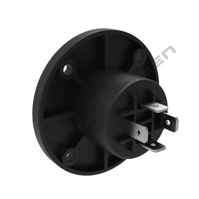 4P Circular Connector Metal Male Socket with Square Terminal and Audio Video Female Speaker Jack 4 Pin Loudspeaker Connector