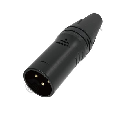 Indoor Protection DMX Signal Wire Class Ip40 High Quality XLR Audio Connector 3 Pin Male Plug