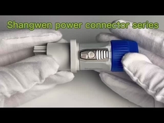 3 gniazdkowy połącznik zasilający elektryczny