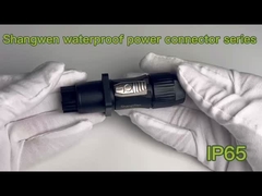 3 szpilki Mężczyzna Kobieta Powertrue Konektor Elektryczny wodoodporny