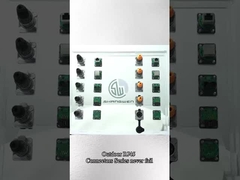 Audio Industrial Rj45 Konektor kobiecy Wodoszczelny Panel Mount