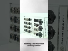 Akcesoria do elektroniki przemysłowej Zink Alloy Square Data Connector dla danych audio za pośrednictwem USB